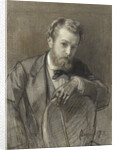 Portrait of Gerardus Allebé by August Allebé