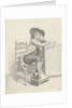 Boy sitting on a chair by Taco Scheltema I