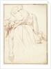 Study of male nude by Louis Fabritius Dubourg