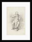 Pipe Smoking man by Abraham Johannes Ruytenschildt