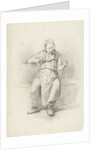 Pipe Smoking man by Abraham Johannes Ruytenschildt