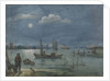 Fishermen by Moonlight by Hendrick Avercamp