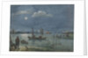 Fishermen by Moonlight by Hendrick Avercamp
