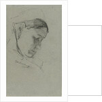 Head of a woman looking down by George Hendrik Breitner