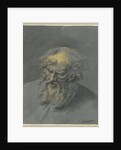 Head of an Old Man with beard (an apostle or philosopher) by Cornelis Troost