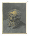 Head of an Old Man with beard (an apostle or philosopher) by Cornelis Troost