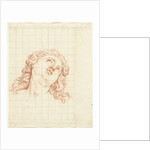 Head of a boy with long hair by Bernard Picart