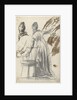 Studies of a standing woman by Simon Andreas Krausz