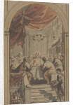 The Lord's Supper by Jacob de Wit