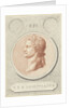 Portrait Medallion of Domitian by Jan Caspar Philips