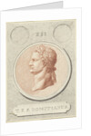 Portrait Medallion of Domitian by Jan Caspar Philips