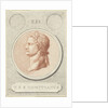 Portrait Medallion of Domitian by Jan Caspar Philips