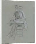 Study of draftsman by Anonymous