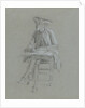 Study of draftsman by Anonymous