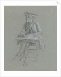Study of draftsman by Anonymous