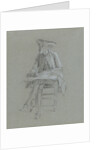 Study of draftsman by Anonymous