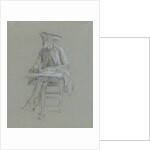 Study of draftsman by Anonymous