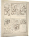 Design for a room painted with scenes from the life of Aeneas by Elias van Nijmegen