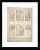 Design for a room painted with scenes from the life of Aeneas by Elias van Nijmegen