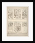Design for a room painted with scenes from the life of Aeneas by Elias van Nijmegen
