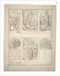 Design for a room painted with scenes from the life of Aeneas by Elias van Nijmegen