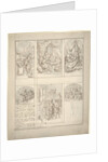 Design for a room painted with scenes from the life of Aeneas by Elias van Nijmegen