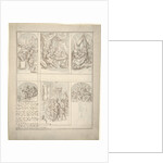 Design for a room painted with scenes from the life of Aeneas by Elias van Nijmegen