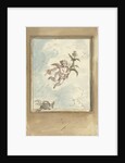 Design for a ceiling painting with a putto and two turtledoves by Elias van Nijmegen
