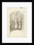 Diogenes asked Alexander not to stand in his light by Elias van Nijmegen