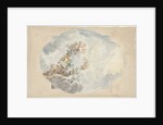Design for a ceiling painting with putti by Elias van Nijmegen