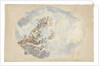 Design for a ceiling painting with putti by Elias van Nijmegen