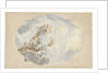 Design for a ceiling painting with putti by Elias van Nijmegen