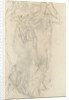 Standing man with a basket on his back by Matthijs Maris