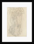 Standing man with a basket on his back by Matthijs Maris