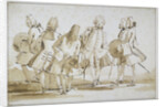 Venetian slipper parade by Giovanni Battista Tiepolo