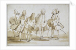 Venetian slipper parade by Giovanni Battista Tiepolo
