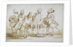 Venetian slipper parade by Giovanni Battista Tiepolo