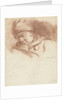 Sleeping man with hat (self portrait?) by Willem van Leen