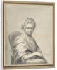 Portrait of a Young Woman with a dog by Franciscus Xaverius Xavery