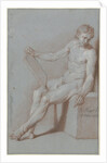 Sitting naked academy by Bernard Picart
