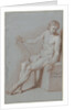 Sitting naked academy by Bernard Picart