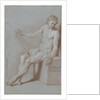 Sitting naked academy by Bernard Picart