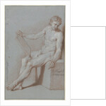Sitting naked academy by Bernard Picart