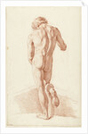 Standing male nude by Hendrik de Flines