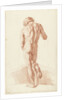 Standing male nude by Hendrik de Flines
