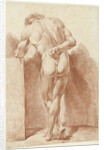Standing male nude by Johannes Ziesenis