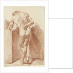 Standing male nude by Johannes Ziesenis
