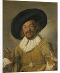 A Militiaman Holding a Berkemeyer by Frans Hals