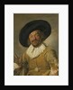 A Militiaman Holding a Berkemeyer by Frans Hals