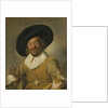 A Militiaman Holding a Berkemeyer by Frans Hals